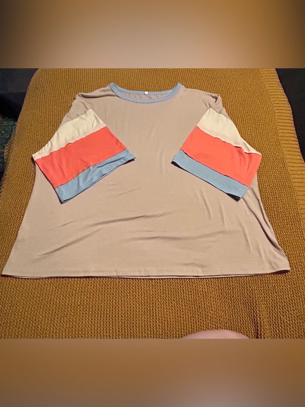 Plus size jersey style tee 4X